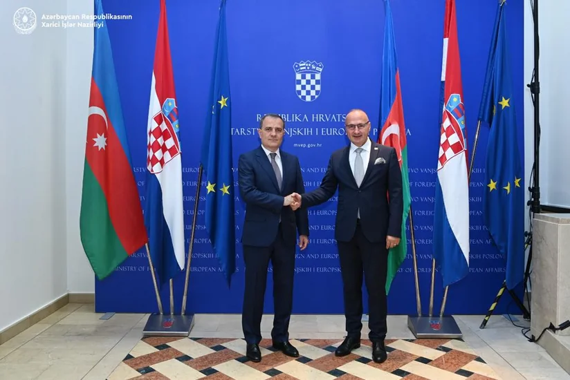 Ceyhun Bayramov xorvatiyalı həmkarı ilə görüşüb, regional məsələləri müzakirə edib - YENİLƏNİB