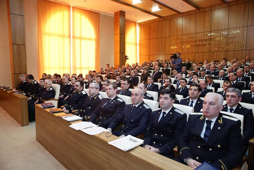 Azərbaycanın Baş Prokurorluğunda geniş kollegiya iclası keçirilib