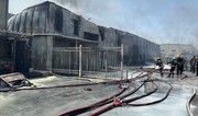 Abşeronda boya istehsalı zavodundakı yanğına 7 təcili yardım briqadası cəlb olunub - YENİLƏNİB - 5