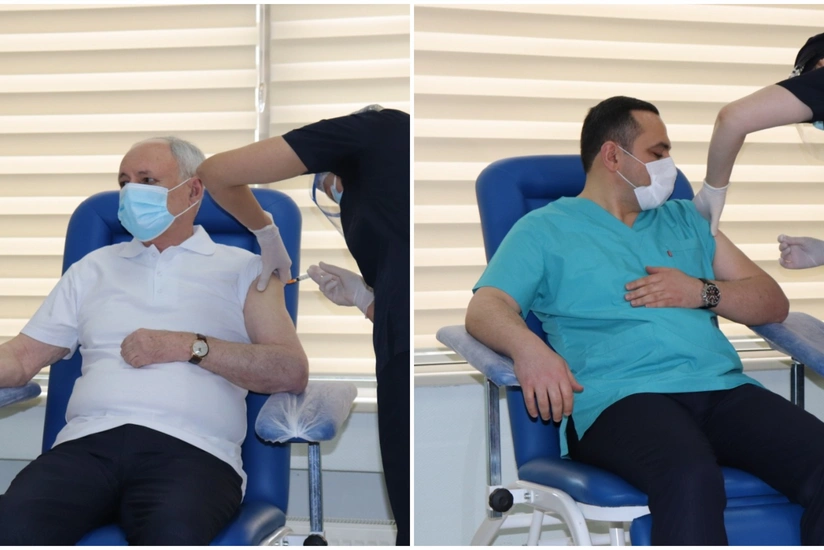 TƏBİB Oqtay Şirəliyev və Ramin Bayramlıya vaksin vurulmaması iddialarına münasibət bildirib