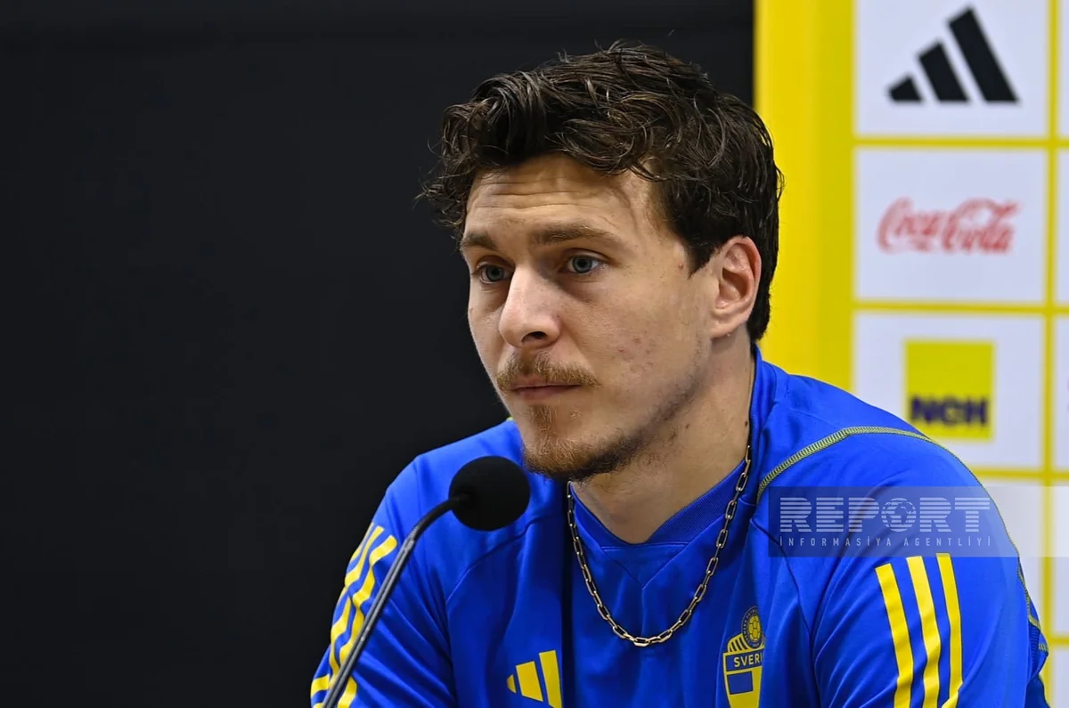 Viktor Lindelöf: “Azərbaycan millisinə çətin anlar yaşatmaq istəyirik”