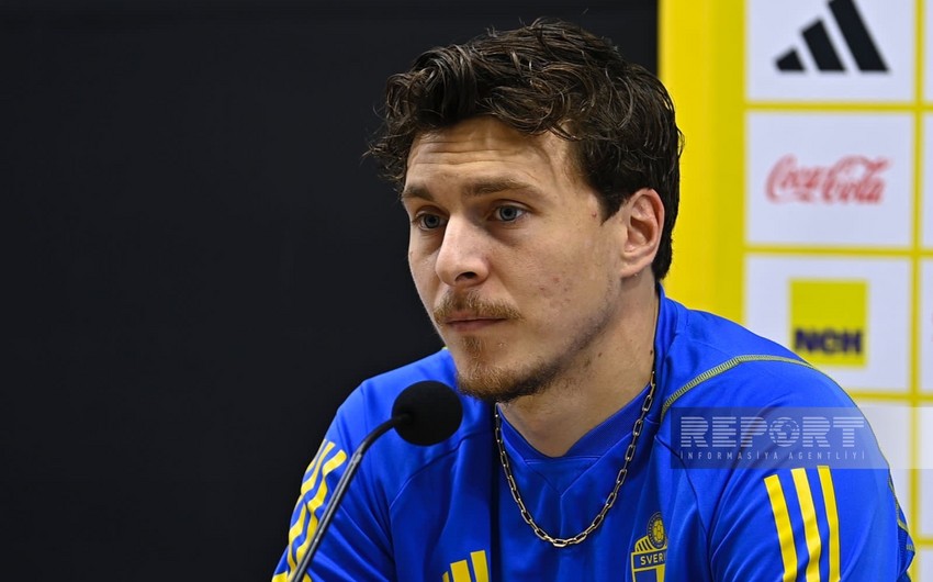 Viktor Lindelöf: “Azərbaycan millisinə çətin anlar yaşatmaq istəyirik”
