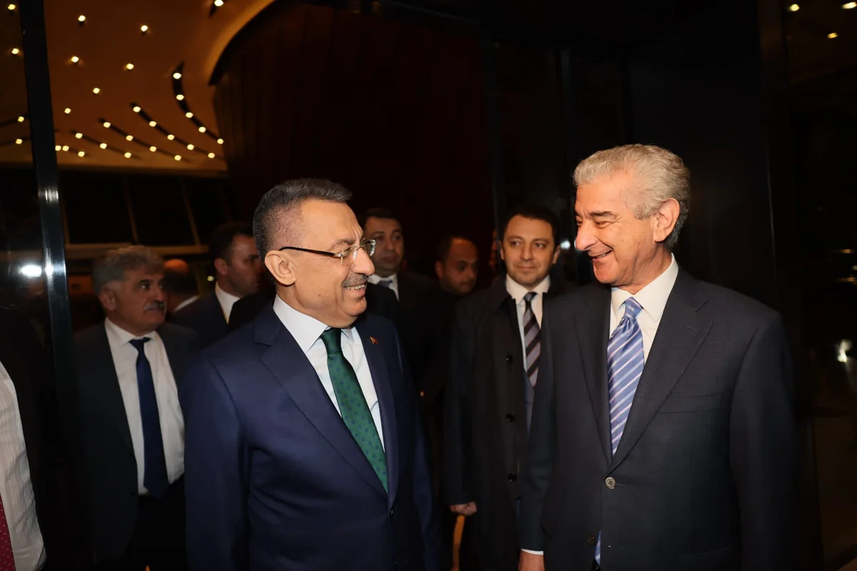 Türkiyənin vitse-prezidenti Azərbaycana gəlib