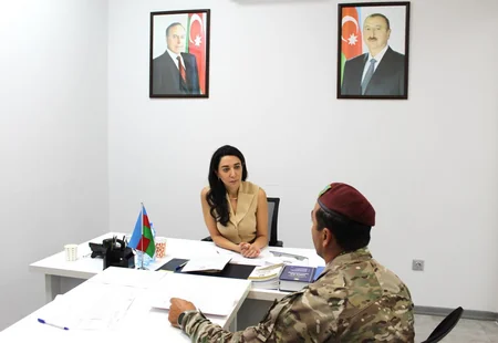 Ombudsman Səbinə Əliyeva növbəti vətəndaş qəbulu keçirib