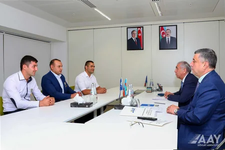 Saleh Məmmədov Qaxda vətəndaşları qəbul edib