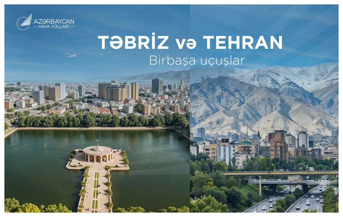 AZAL İranın iki şəhərinə uçuşlara başlayır