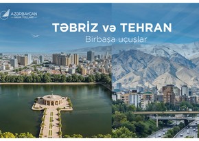 AZAL launches flights to two cities in Iran