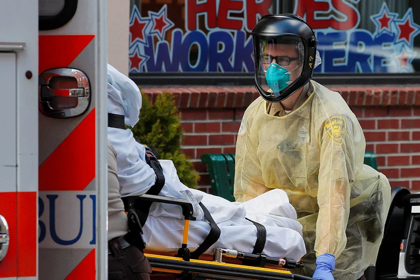 В США за сутки выявили около 40 тыс. случаев COVID-19