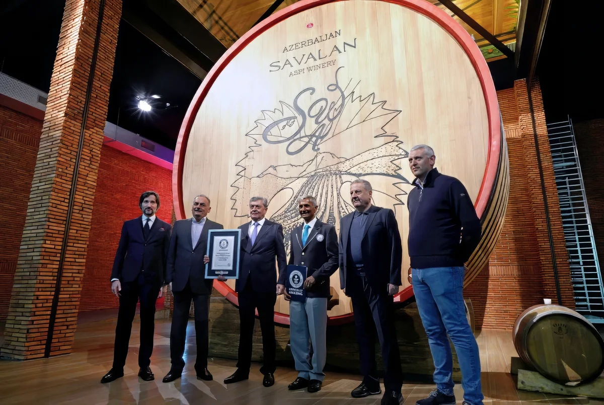 Azerbaijan's winery enters Guinness World Records