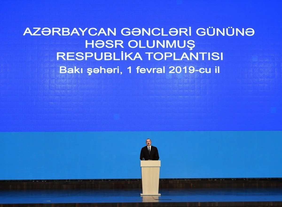 Prezident İlham Əliyev Azərbaycan Gəncləri Gününə həsr olunan respublika toplantısında iştirak edib - YENİLƏNİB-2