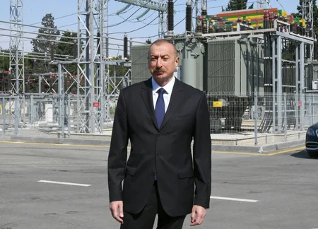 Ilham Aliyev inaugurates newly renovated “8th km” substation