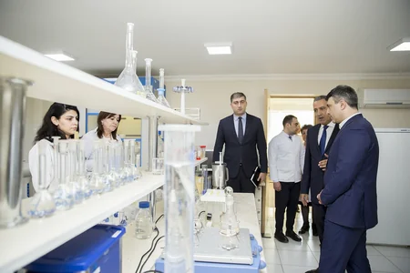 Yeni nazir Kənd Təsərrüfatı Nazirliyinin bir sıra müəssisələrinin fəaliyyəti ilə tanış olub