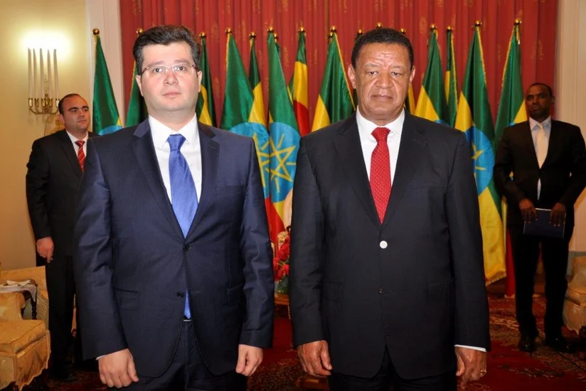 Səfir Elman Abdullayev etimadnaməsini Efiopiya prezidentinə təqdim edib