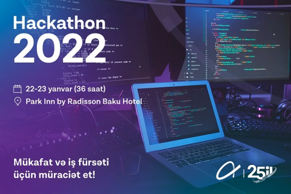 Azercell Hackathon 2022 müsabiqəsinə qeydiyyat başladı!