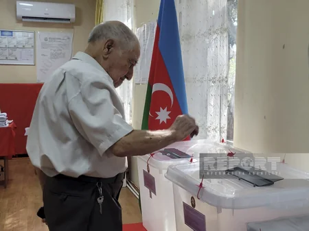 Məntəqə sədri: Seçici fəallığı yüksək səviyyədədir