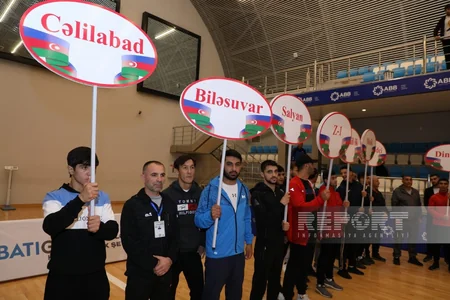 Boks üzrə Azərbaycan çempionatının açılış mərasimi olub