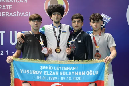 Bakıda şəhidlərin xatirəsinə həsr olunmuş karate üzrə reytinq turniri keçirilib
