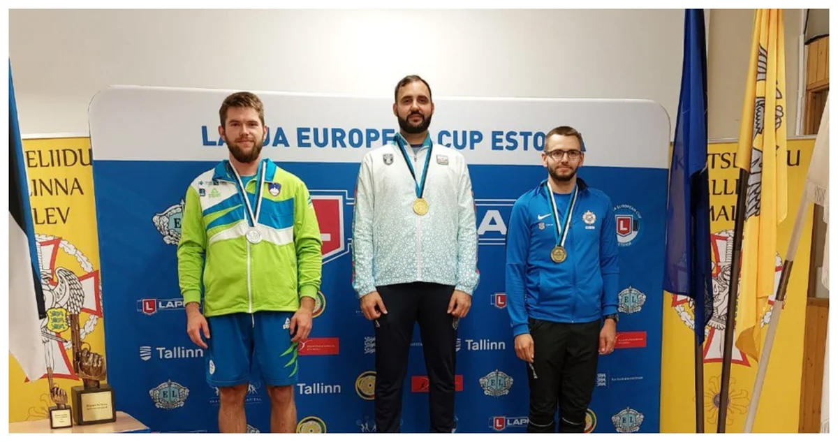 Atıcımız Ruslan Lunyov Vətənə qızıl medalla dönüb