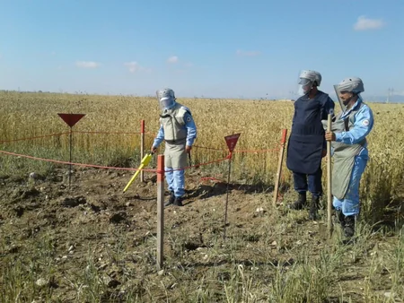 ANAMA: Tərtər və Ağdamda zenit mərmiləri və piyada əleyhinə minalar aşkarlanıb