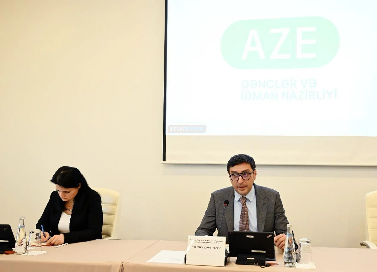 Gənclər və İdman Nazirliyinin Kollegiya iclası keçirilib