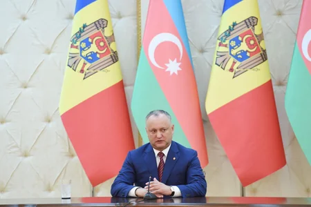 Presidents of Azerbaijan and Moldova made press statements
