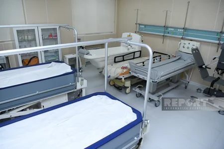 Mərkəzi Neftçilər Xəstəxanasının Anesteziologiya, reanimasiya və intensiv terapiya şöbəsi əsaslı təmir olunub