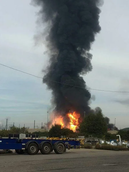 На химзаводе в Германии прогремел взрыв