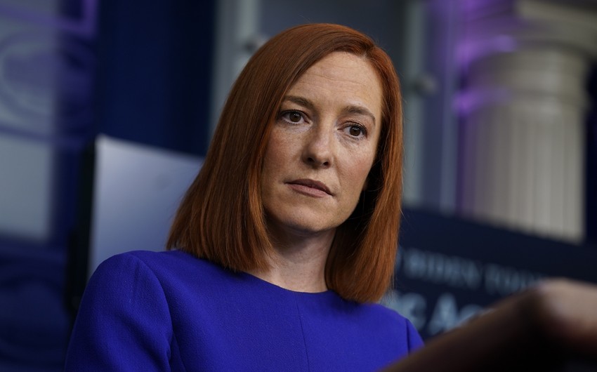 Psaki: Baydenin reytinqinin aşağı düşməsi pandemiya ilə bağlıdır