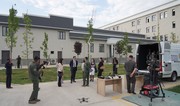 Азербайджанская делегация ознакомились с работой пресс-службы Минобороны Узбекистана 