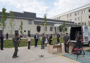 Азербайджанская делегация ознакомились с работой пресс-службы Минобороны Узбекистана 