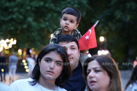 Bakıda hərbi orkestrlərin çıxışları maraqla qarşılanıb