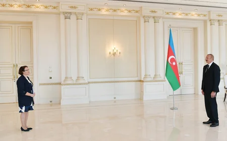 Azərbaycan Prezidenti Finlandiyanın yeni səfirinin etimadnaməsini qəbul edib
