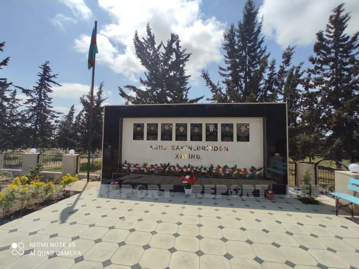 Biləsuvarda Şəhidlərin Xatirə Kompleksi açılıb