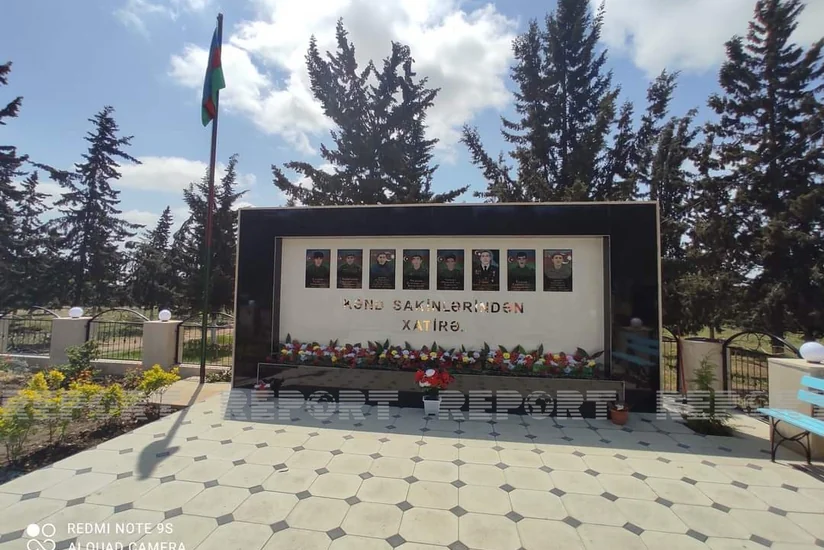 Biləsuvarda Şəhidlərin Xatirə Kompleksi açılıb