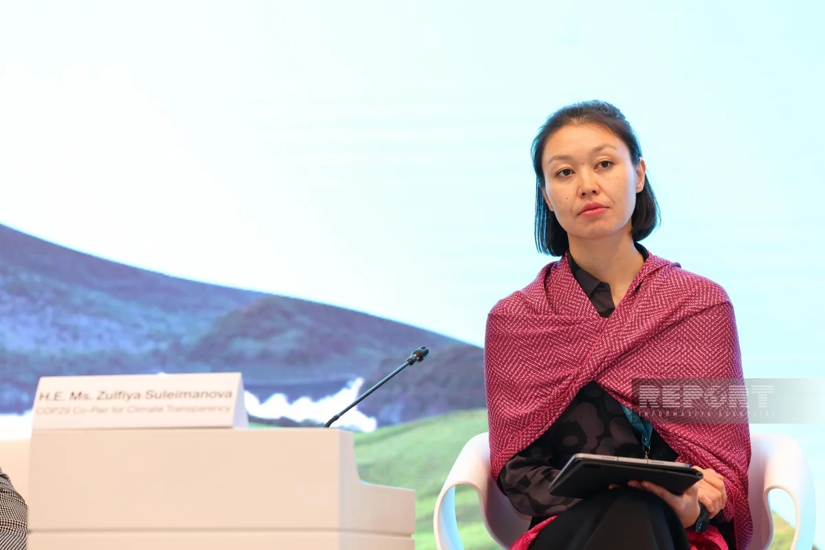 Qazaxıstan Prezidentinin xüsusi nümayəndəsi: Azərbaycan iqlim şəffaflığı üzrə vahid platforma yaratmağa çalışır