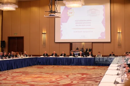 Seçki mübahisələrinin məhkəmə qaydasında həlli mövzusunda seminar-müşavirələrə başlanılıb