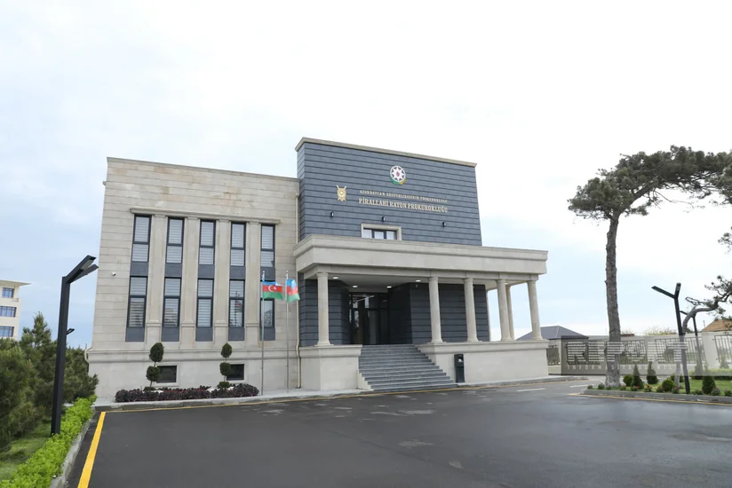 Pirallahı rayon prokurorluğunun yeni inzibati binasının açılışı olub