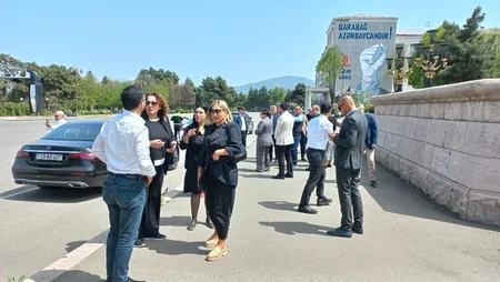 Foreign Affairs Committee Chairs of Parliaments of Turkic States visit Khankandi