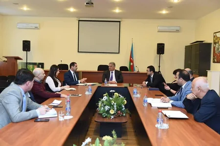 Azad Rəhimov AİJF İdarə Heyətinin üzvləri ilə görüşüb