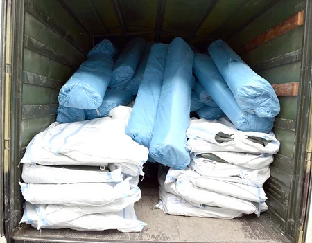 Winter outdoor tents sent to fraternal Turkiye