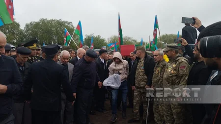 I Qarabağ müharibəsində itkin düşən hərbçinin meyitinin qalıqları 30 ildən sonra Füzulidə dəfn olunub - YENİLƏNİB