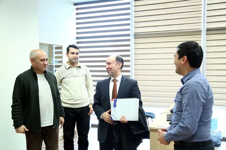 Председатель АБА побывал в Информационном агентстве Report