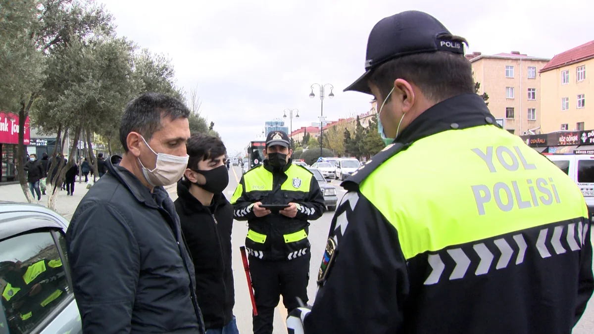 Sumqayıtda reyd keçirilib, maska taxmayanlar cərimələnib