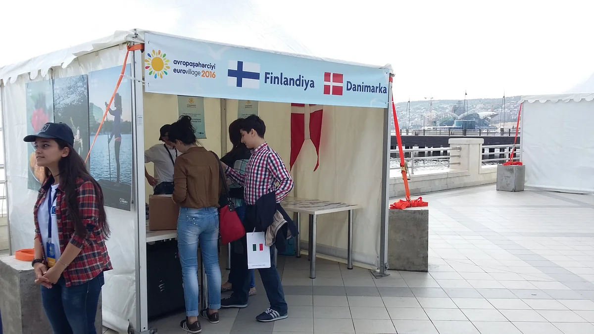 Bakıda Eurovillage Avropa mədəniyyəti festivalı başlayıb - YENİLƏNİB