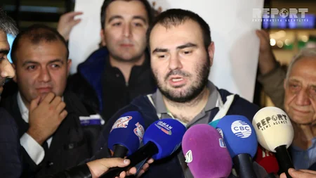 Üçqat Avropa çempionu olmuş Azərbaycan şahmatçıları Vətənə dönüb - FOTO