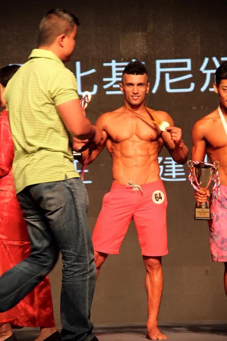 Azərbaycanlı idmançı Pekində “Men's physique” yarışmasının qalibi olub