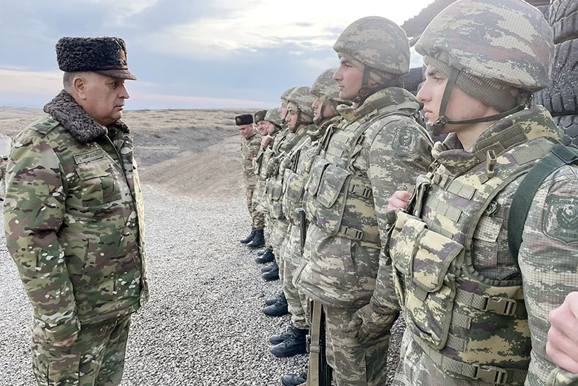 Service and combat activities of military units inspected