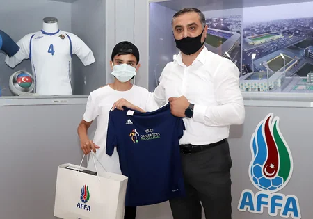 Azərbaycanlı məktəbli UEFA-nın layihəsində qalib oldu