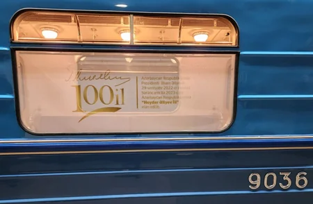 Bayram günlərində Bakı metrosunda retro vaqonlar nümayiş olunur