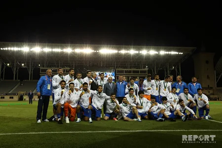 Azərbaycanın futbol millisi İslamiadanın qalibi olub - FOTOREPORTAJ